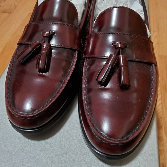 Giorgio Armani Burgundy Loafer - Size 6 main image 6
